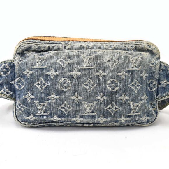 Louis Vuitton Bum Bag Body Bag Monogram Denim Blue - Picture 4 of 8